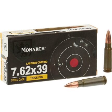 7.62×39mm FMJ 122 GR