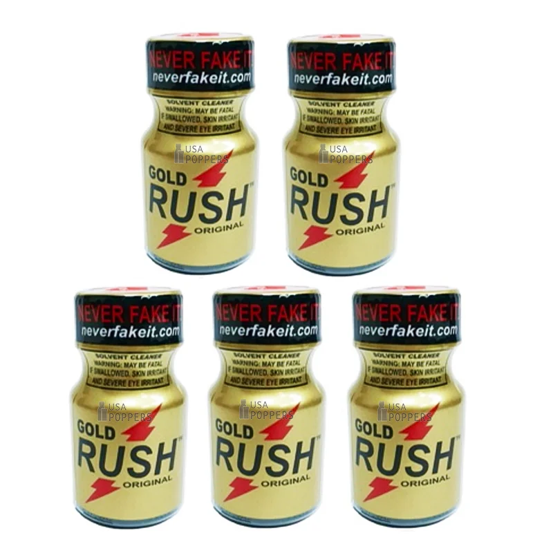 Gold Rush poppers 10ml (Bulk Pack) Gold Rush poppers 10ml (Bulk Pack)
